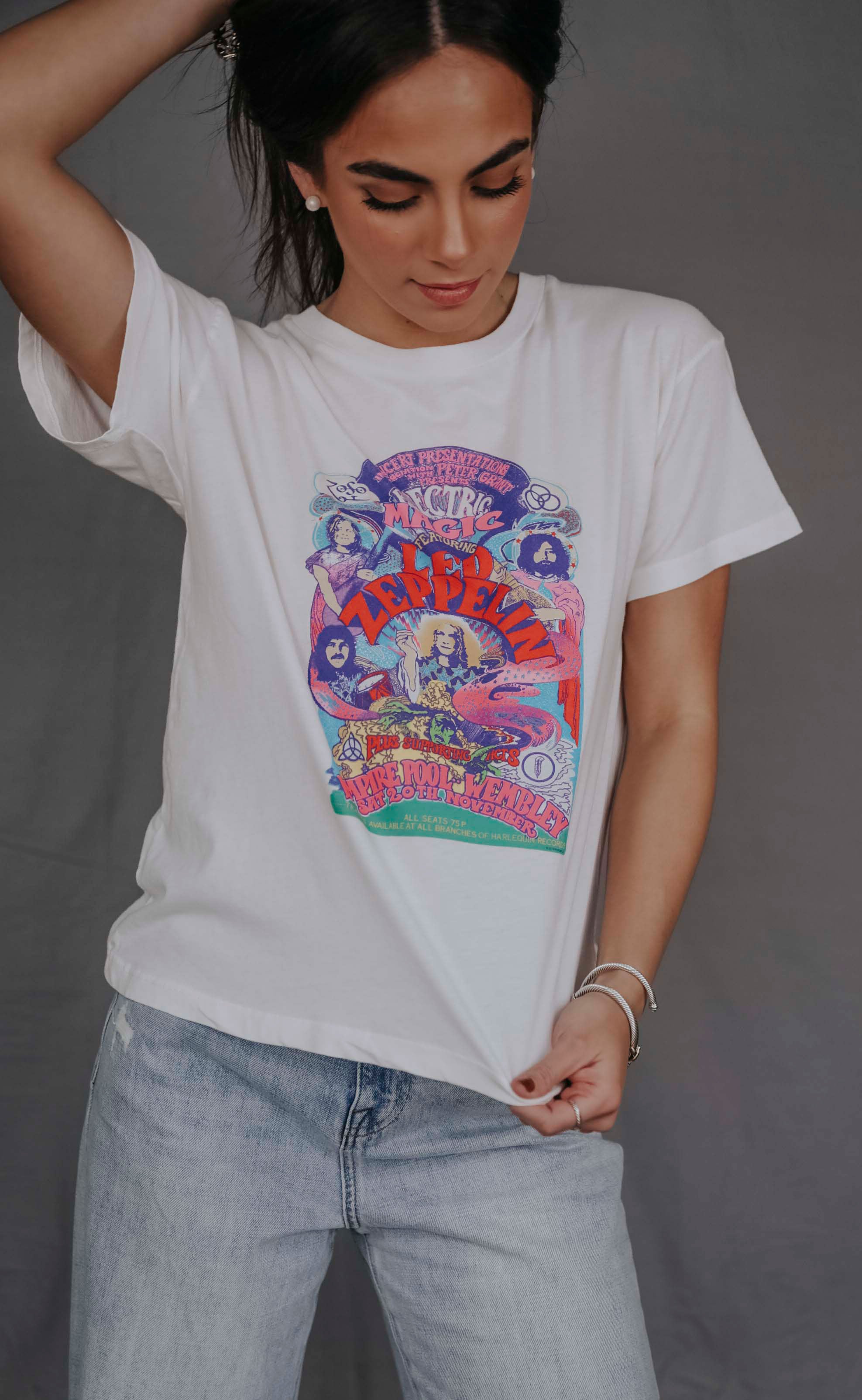 daydreamer: led zeppelin electric magic weekend tee – Riffraff