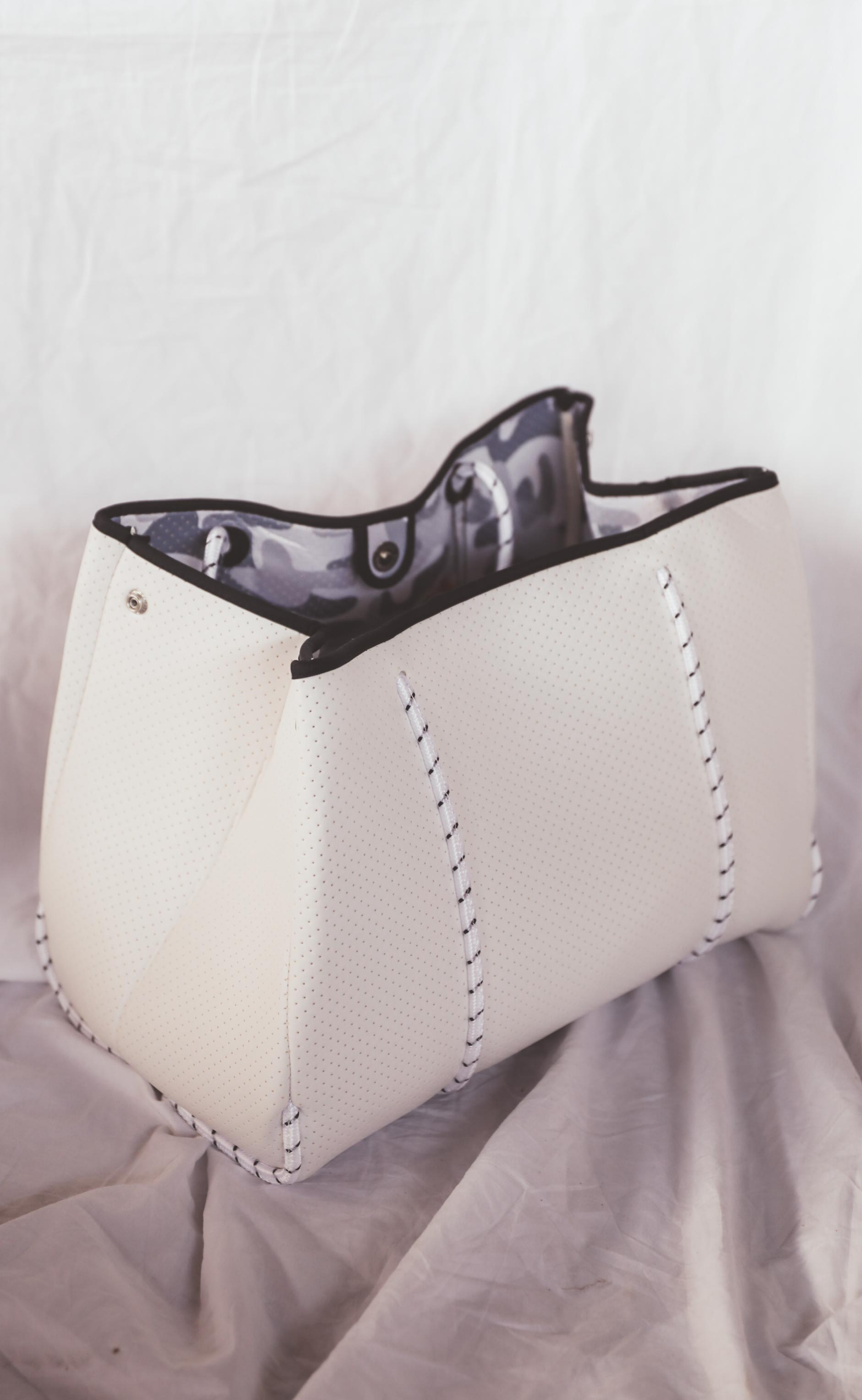 haute shore: greyson blanc tote