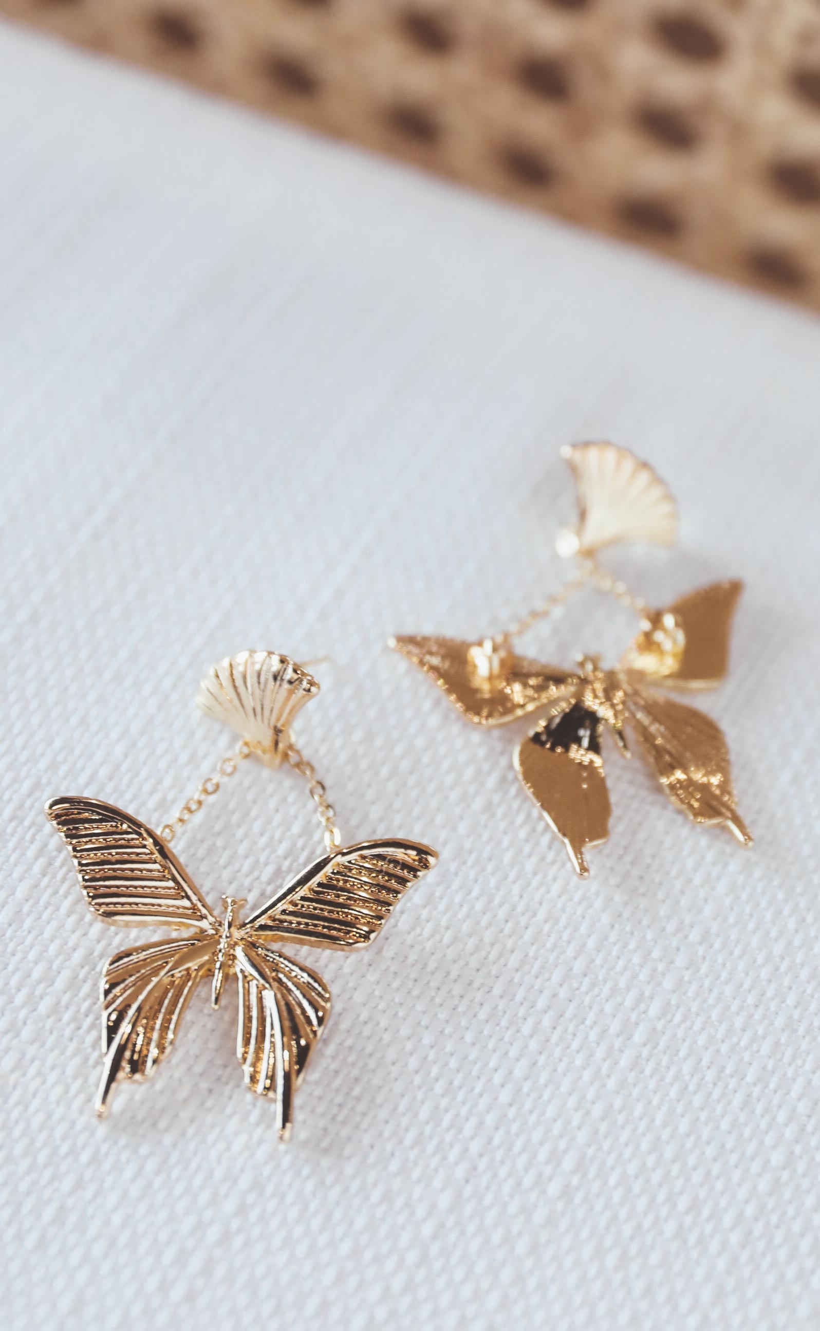 bracha: celeste butterfly earrings