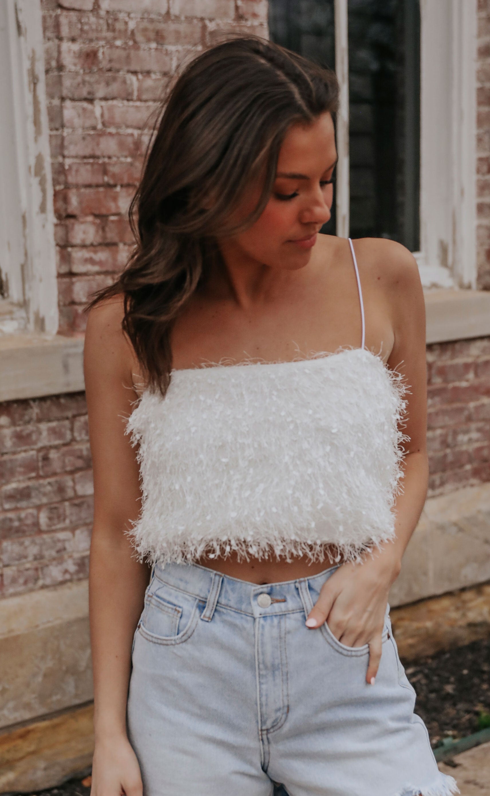 Image of show me your mumu: she cute top - white