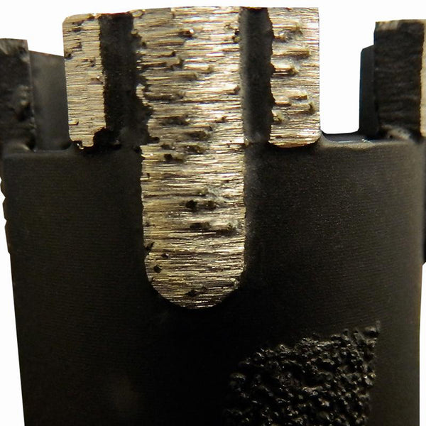 Zered Black Core Bit For Granite and Hard Stone Drilling - Side Protection