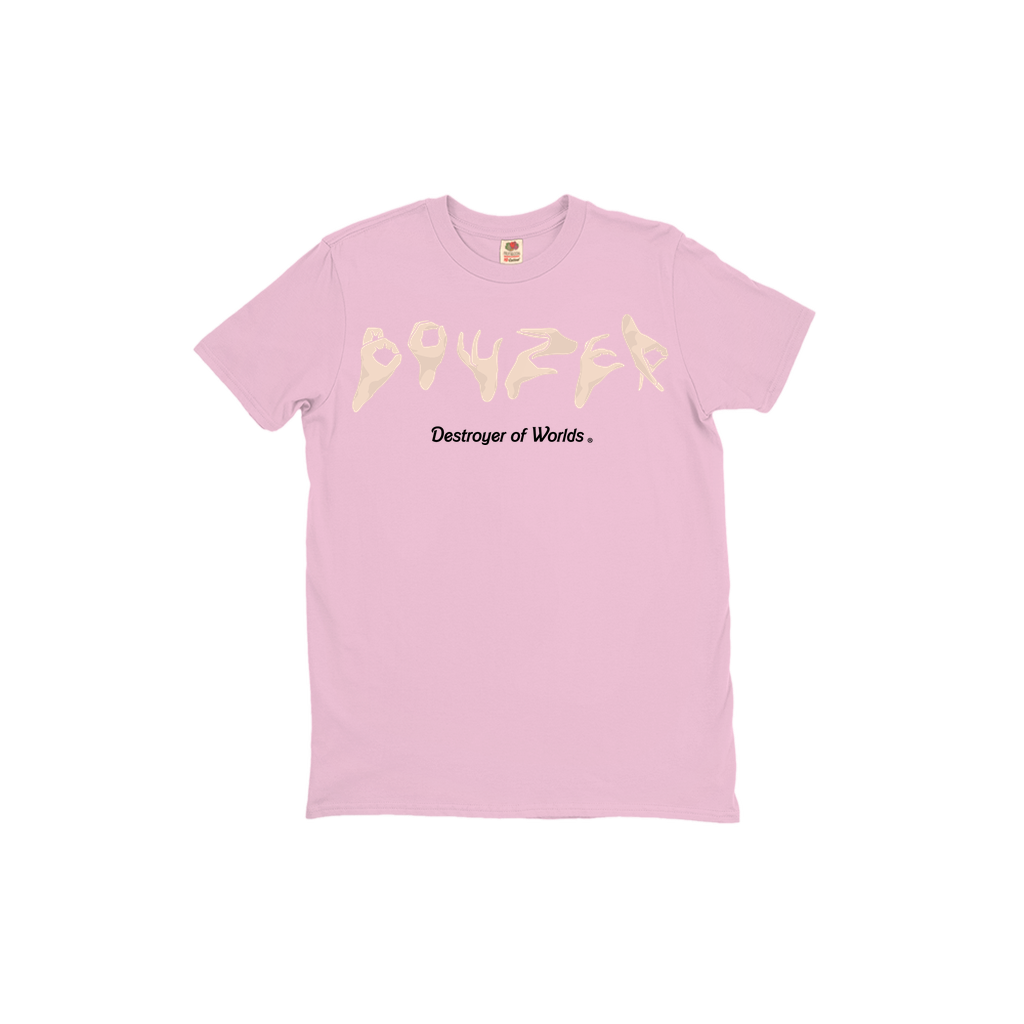 Bowzer Destroyer Of Worlds Pink T-Shirt