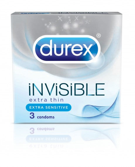 DUREX INVISIBLE CONDOMS 1X3S