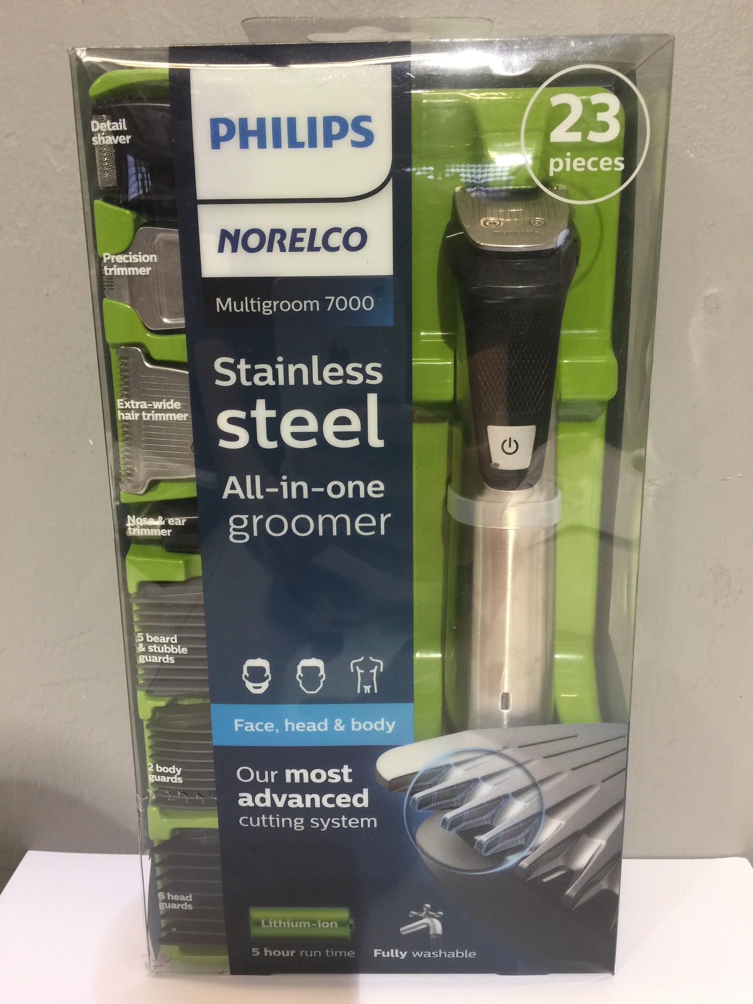 philips norelco stainless steel