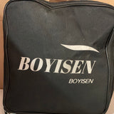 (11/29c) (Floor) #2651, Boyisen Ratchet Straps with Carrying Case Black (Open box item)