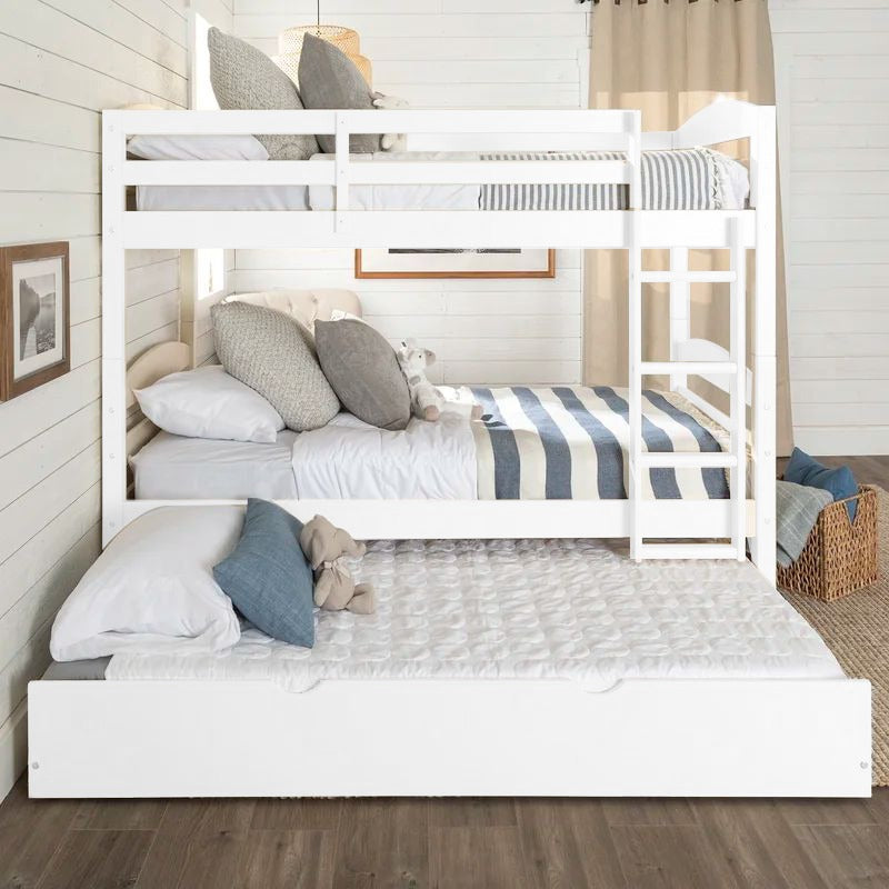 سرير ثلاث أدوار خشب طبيعي 120×200سم - SHR251