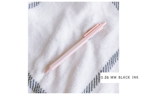Thin + Minimal Capped Gel Pen 0.5mm