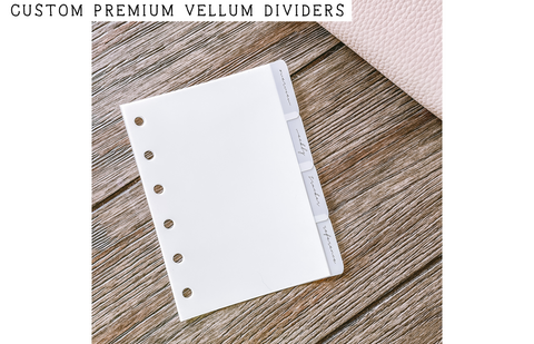 PAGE MARKER - Premium Vellum Page Marker for Planners – Queen City