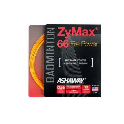 Ashaway ZyMax 68 TX Yellow Badminton String Reel 200m – Sports Virtuoso