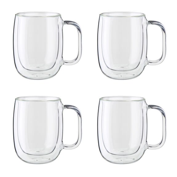 Zwilling  2-PC Double-Wall Glass Double Espresso Mug Set – Plum's