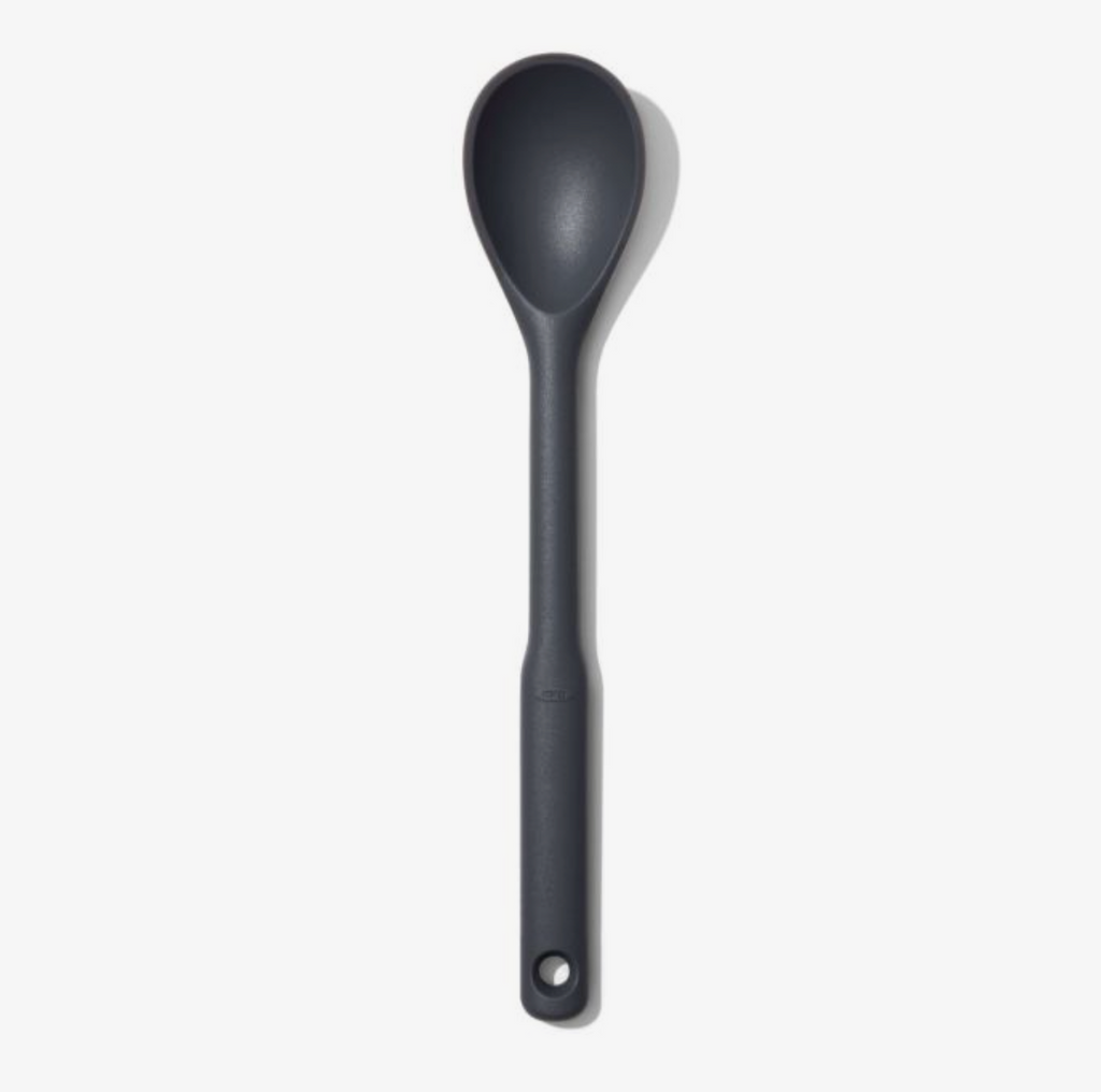 Tovolo  Silicone Mixing Spoon - Charcoal – Plum's Cooking Company