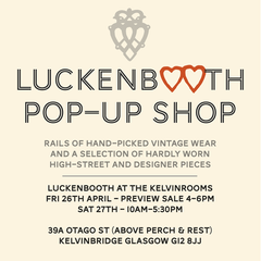 vintage pop-up Glasgow