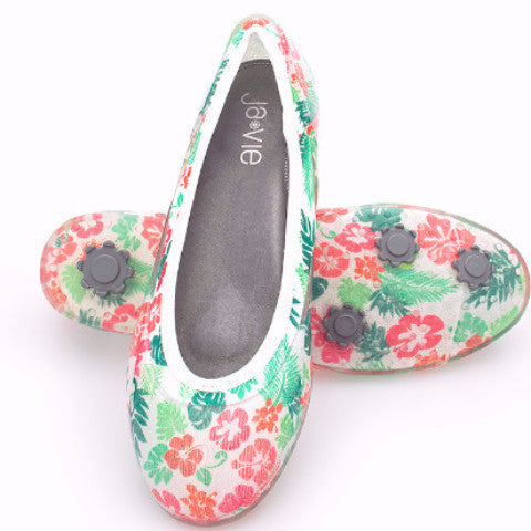 ja-vie tropical jelly flats shoes | ja-vie