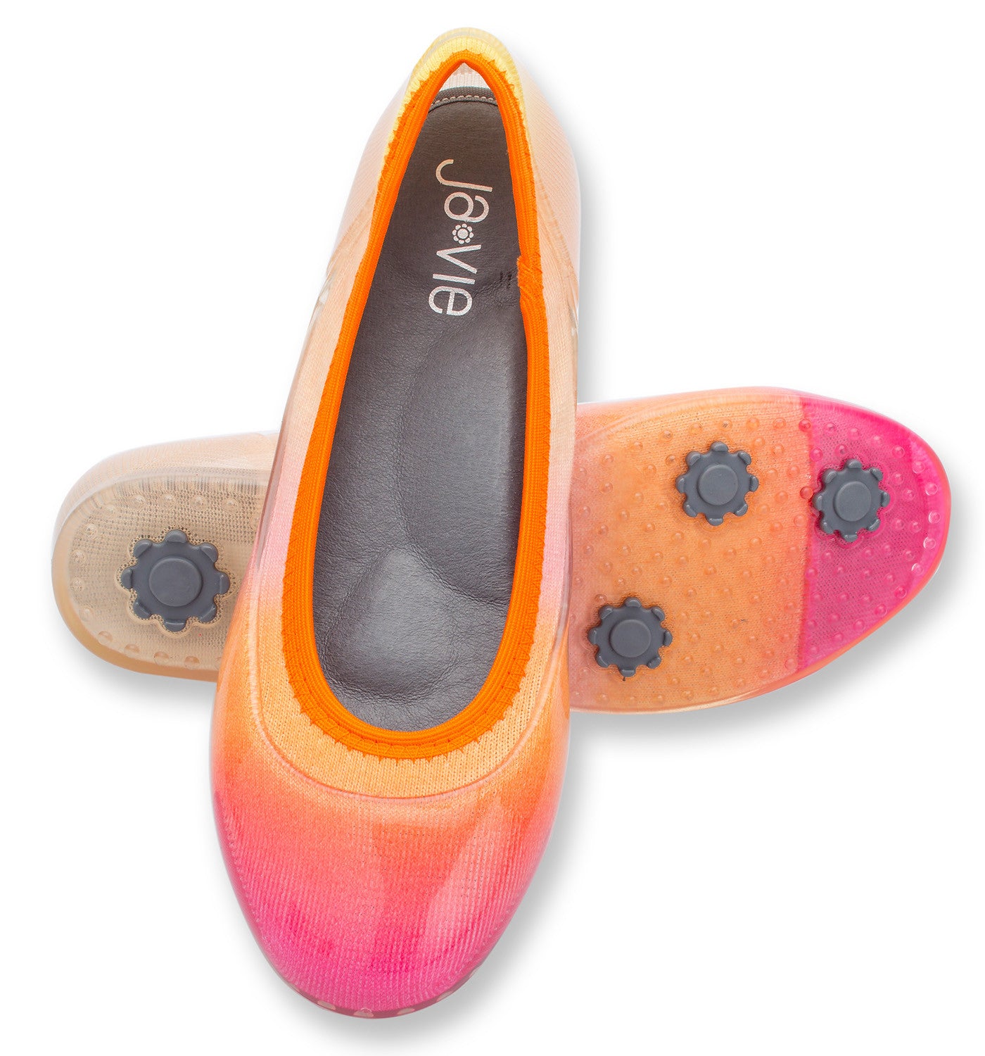 jelly flat shoes