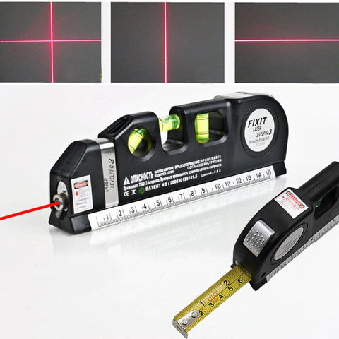 Ferramenta de Medição 4 em 1 - Nível Laser