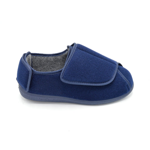 Cosyfeet Ernest - Adjustable extra wide men's slipper for oedema
