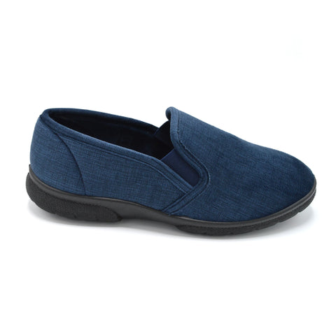 DB Kendal - Minimal fuss extra wide men's slipper