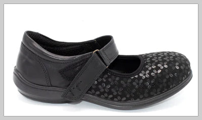 DB Engage - Recommended Velcro Ladies Shoe For Haglunds Deformity