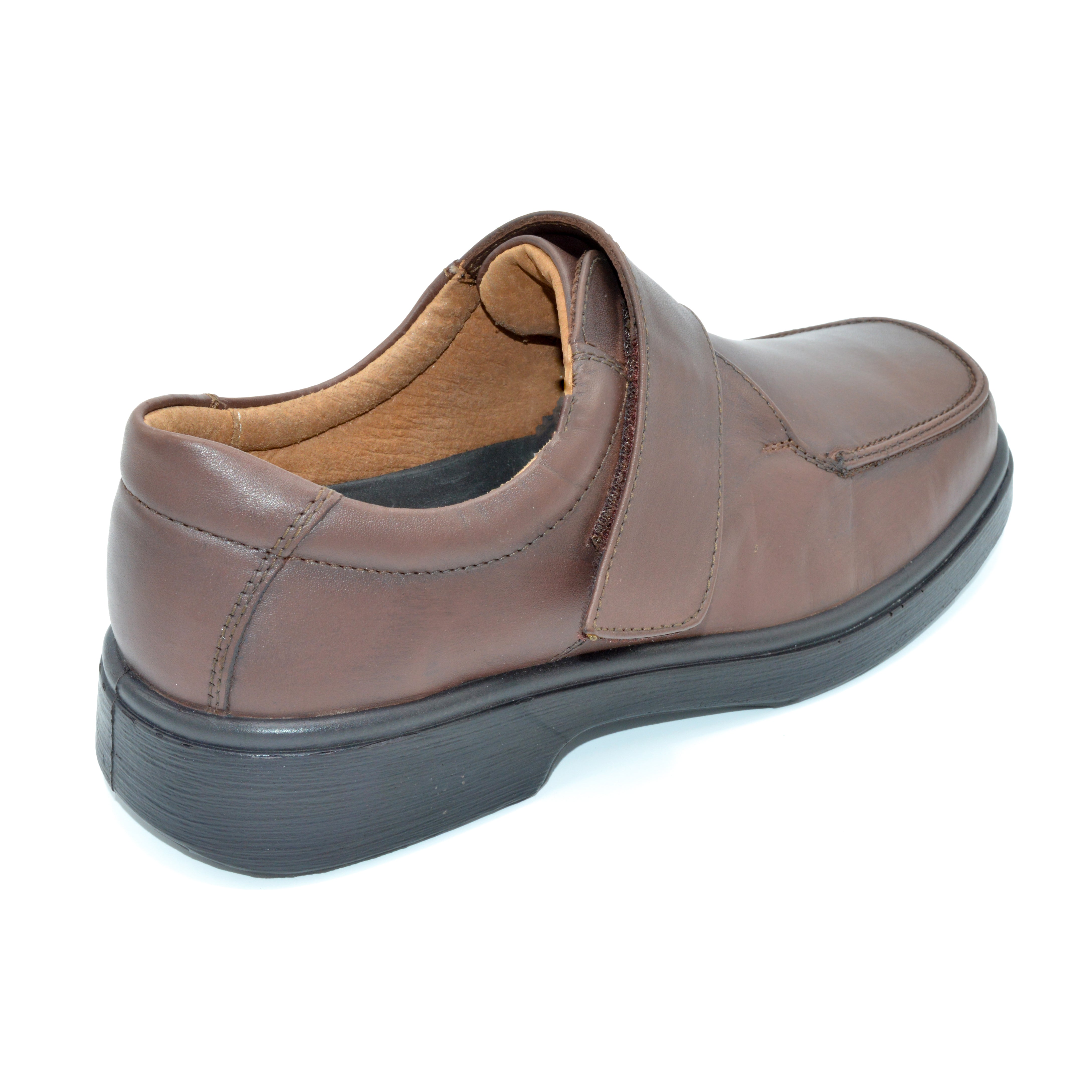 mens velcro shoes wide width