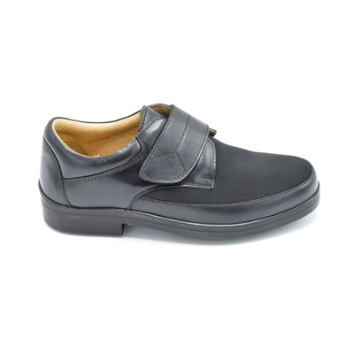 mens wide sneakers with velcro