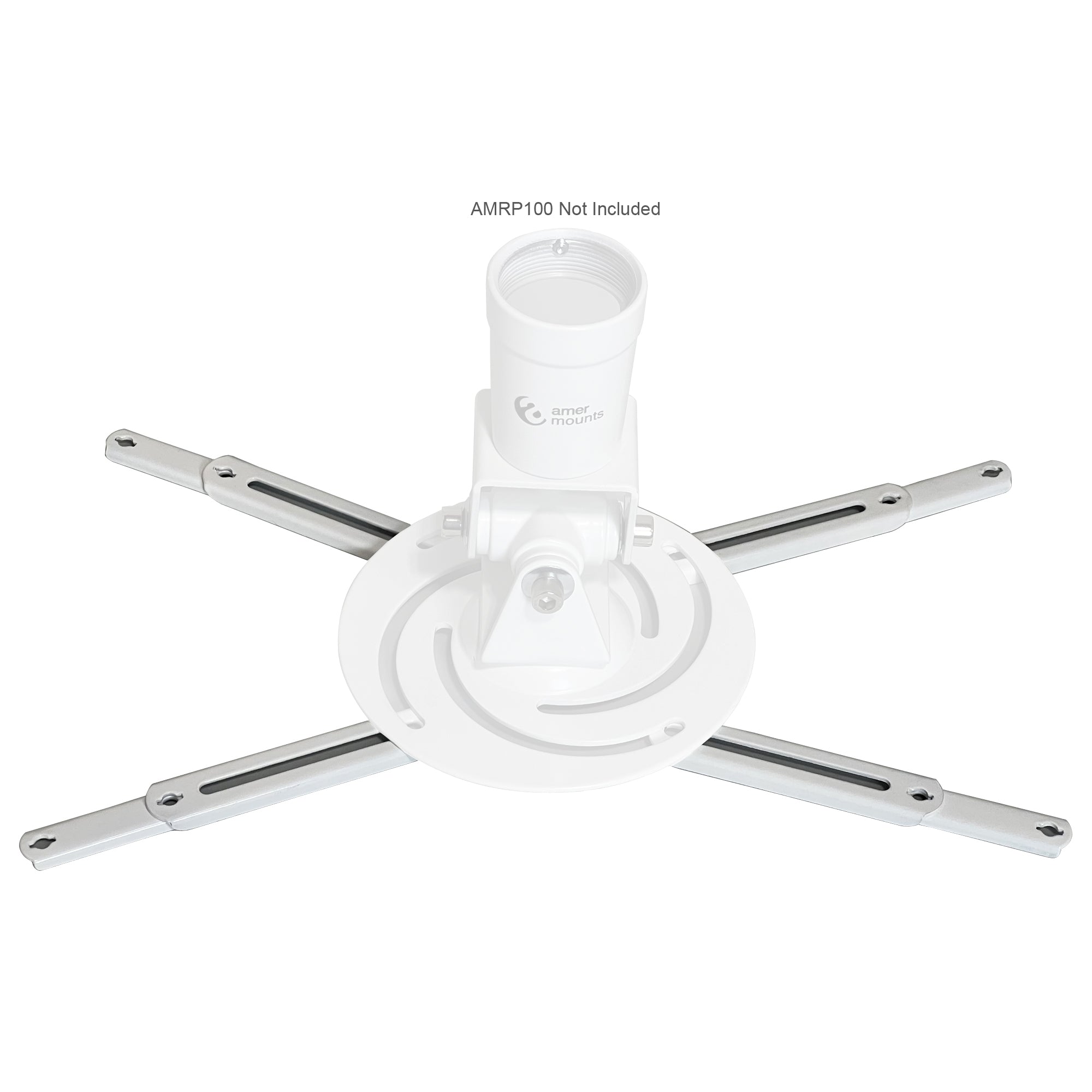 AMRP10057-2 | Extension Arms Designed for AMRP100 Projector Mount Up To 20.9" | Amer Mounts
