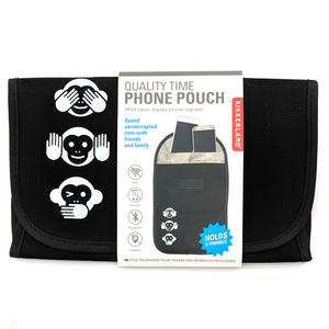 Phone Signal Blocking Pouch - for quality time!-Nook & Cranny Gift Store-2019 National Gift Store Of The Year-Ireland-Gift Shop