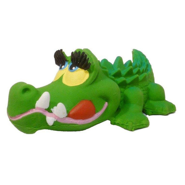 rubber crocodile toy