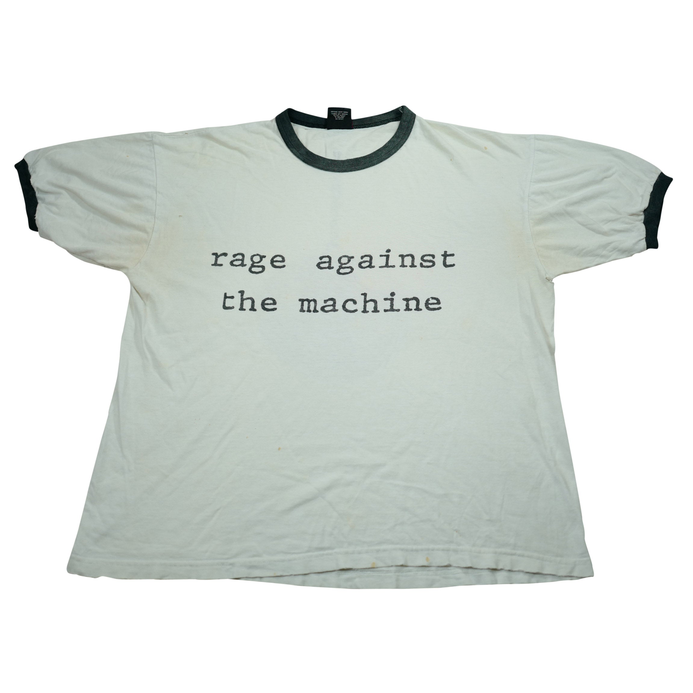 袖丈21cm90s rage against the machine リンガー tシャツ