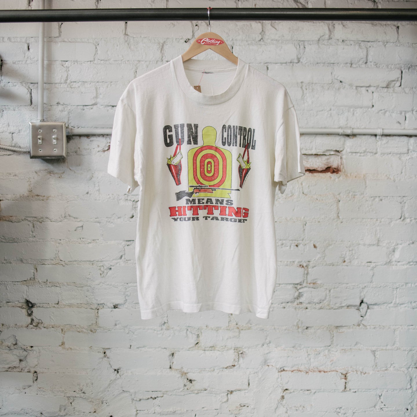 Vintage Expressions Unlimited Gun Control Tee