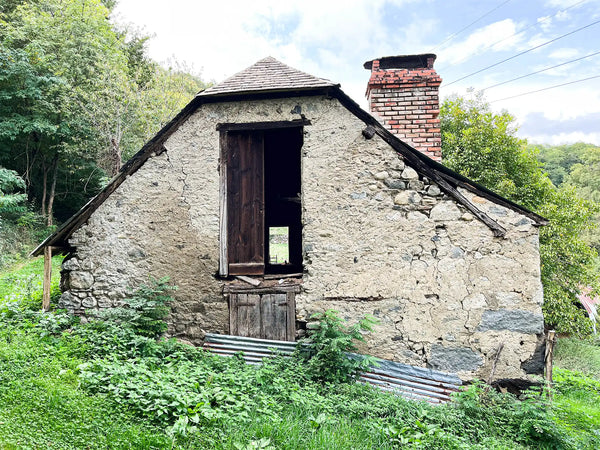 Grange à Argeles-Gazost, futur atelier de transformation des thés