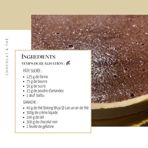 recette chocolat et thés