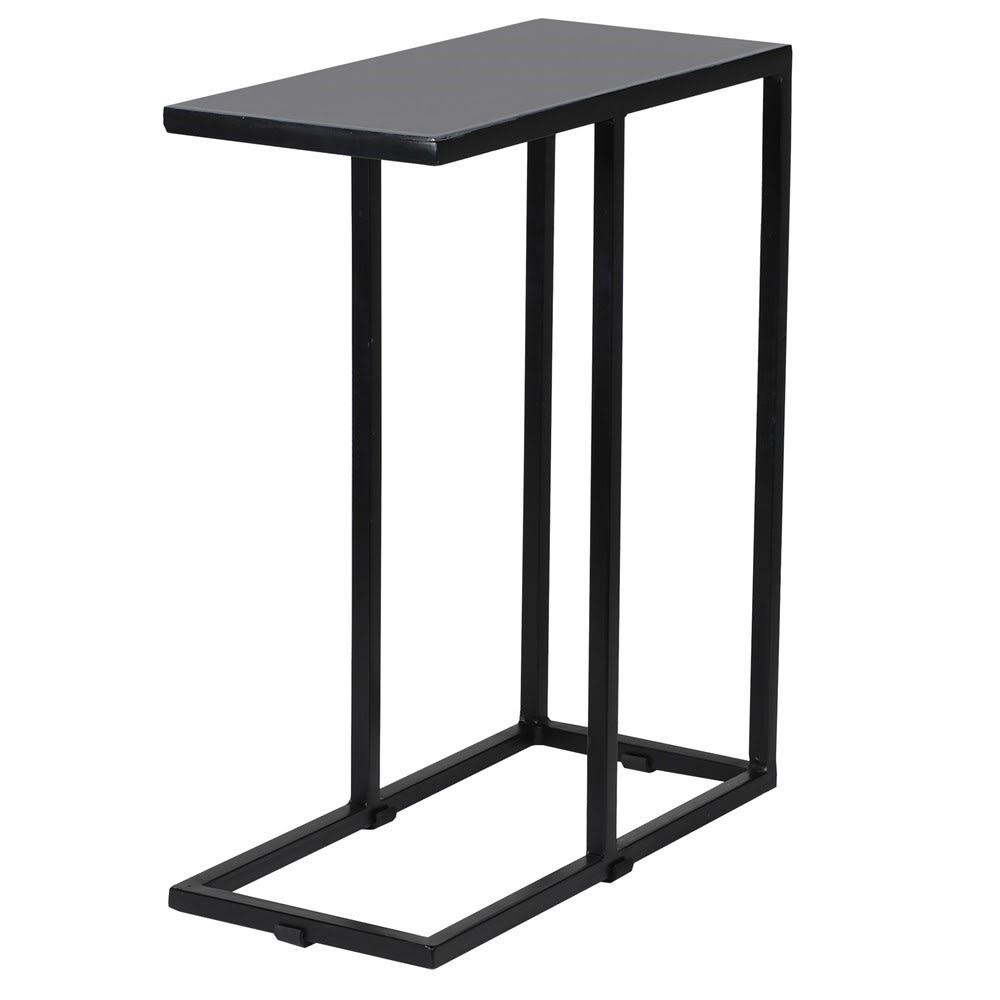 Grey Iron Side Table