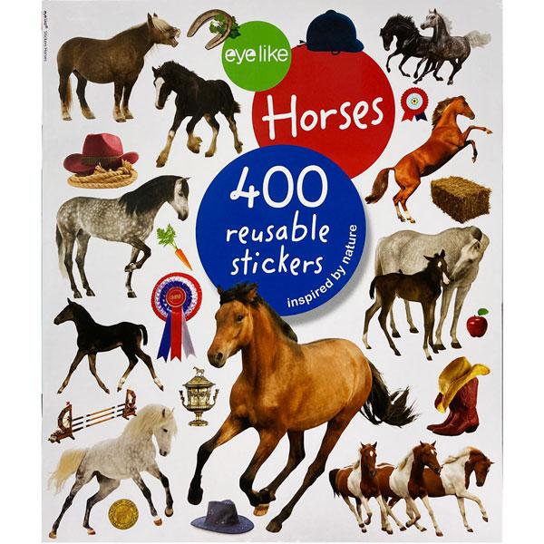 Skæbne Premier bark Eyelike Horses Reusable Sticker Book | Terra Toys
