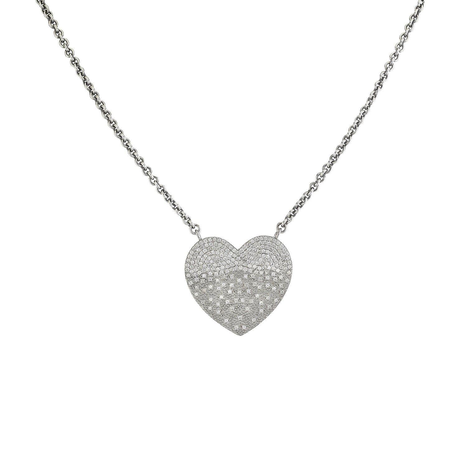 Diamond Stardust Heart Necklace – Sheryl Lowe