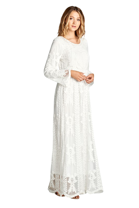 16+ White Temple Dresses Lds