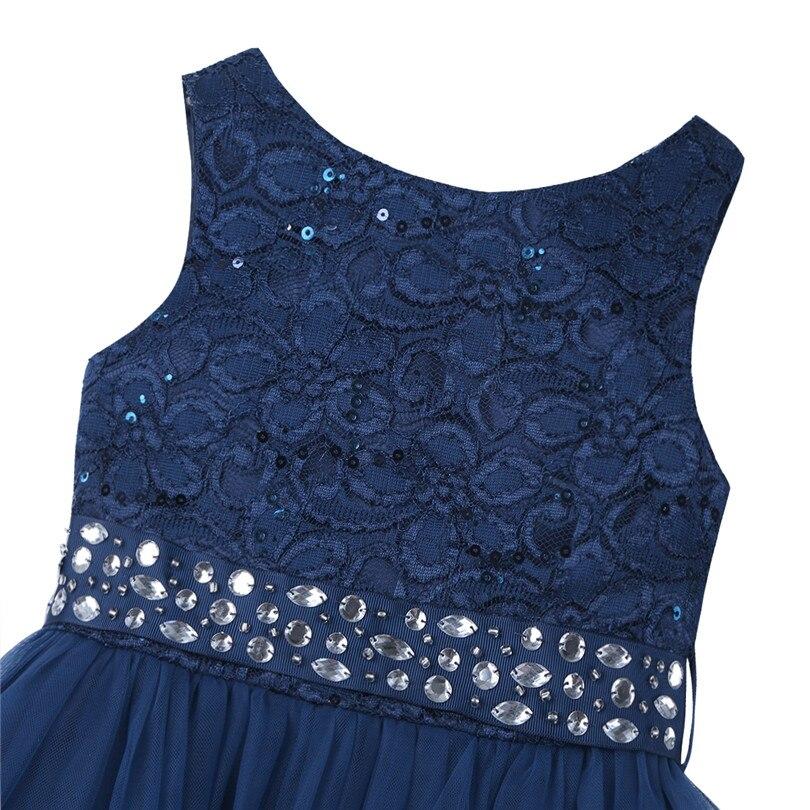 Elegant Sequined Girls Baptism Dress – Jen Clothing