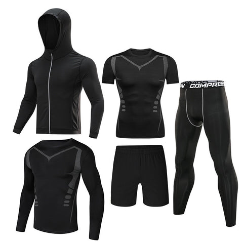 Contrast Color Sports Shockproof Quick-dry Running & Fitness Set at Rs  4850.00, Sports Wear