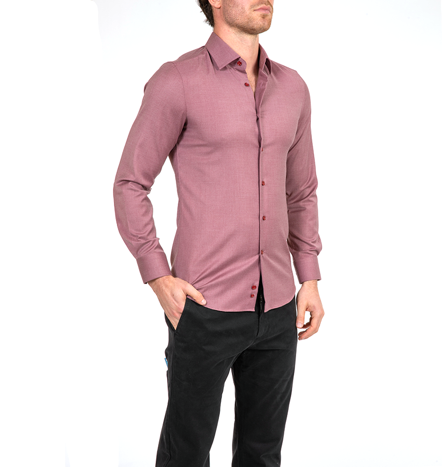 Introducir 97+ imagen outfit camisa palo de rosa hombre