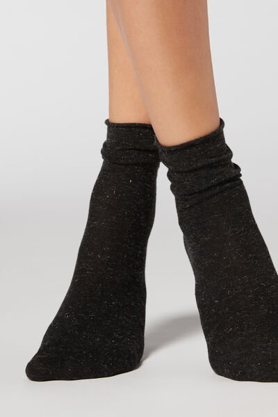 Short Cotton Thermal Socks - Calzedonia