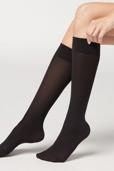 Over-knee-look Tights