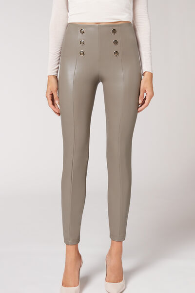 Sailor Skinny Leggings with Buttons – Calzedonia Malta