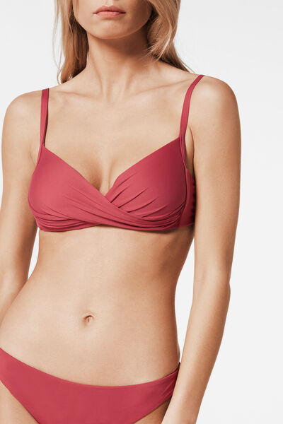 Graduated Padded Triangle Swimsuit Top Marbella - Calzedonia