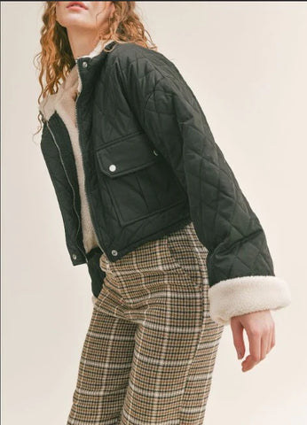 Sadie and Sage Ashton Quilted Jacket