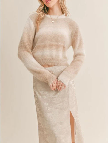 Sage the Label Reach for the Stars Ombre Sweater