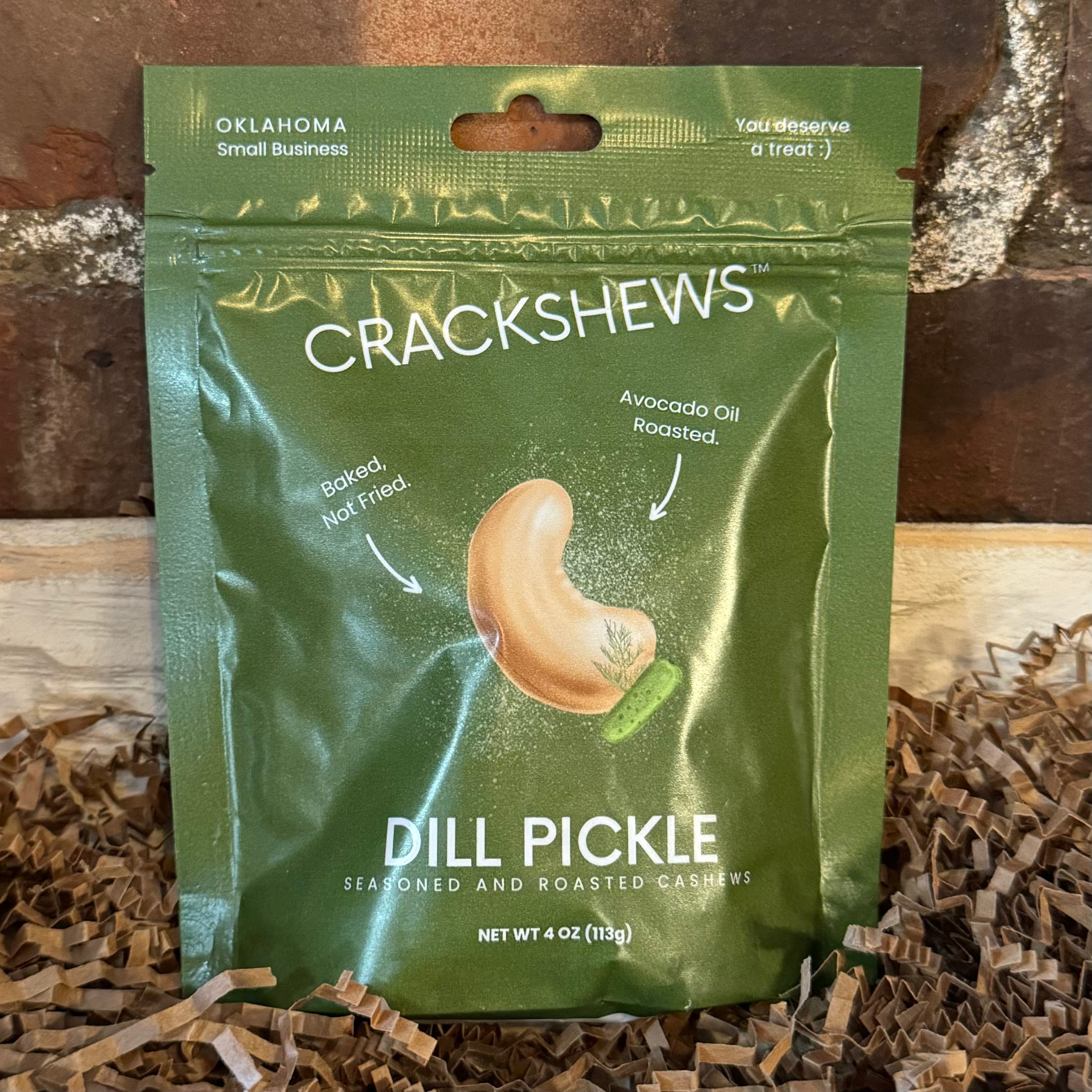 Crackshews - Dill Pickle (4 oz)