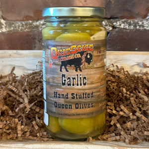 Garlic Stuffed Queen Olives - OkieSpice and Trade Co