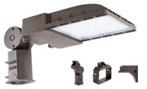 LED Area light mounting options