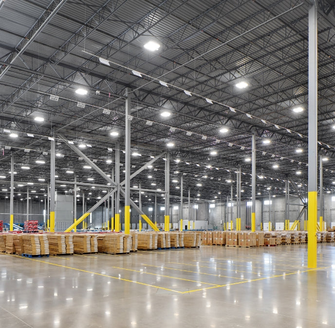 LED warehouse lighting