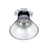 traditional core and coil style LED bay ceiling light