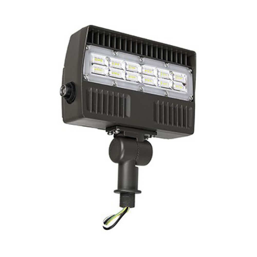 Energetic Lighting LED Outdoor Flood Light Knuckle Mount - 30W - 120-277V - 3050 lumens - 5000K - optional photocell - 75W Equal